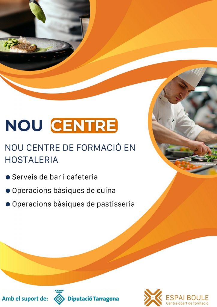 Nou centre de formació en hostaleria